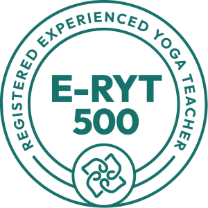 Yoga Alliance E-RYT 500 (Registered Experienced Yoga Teacher)